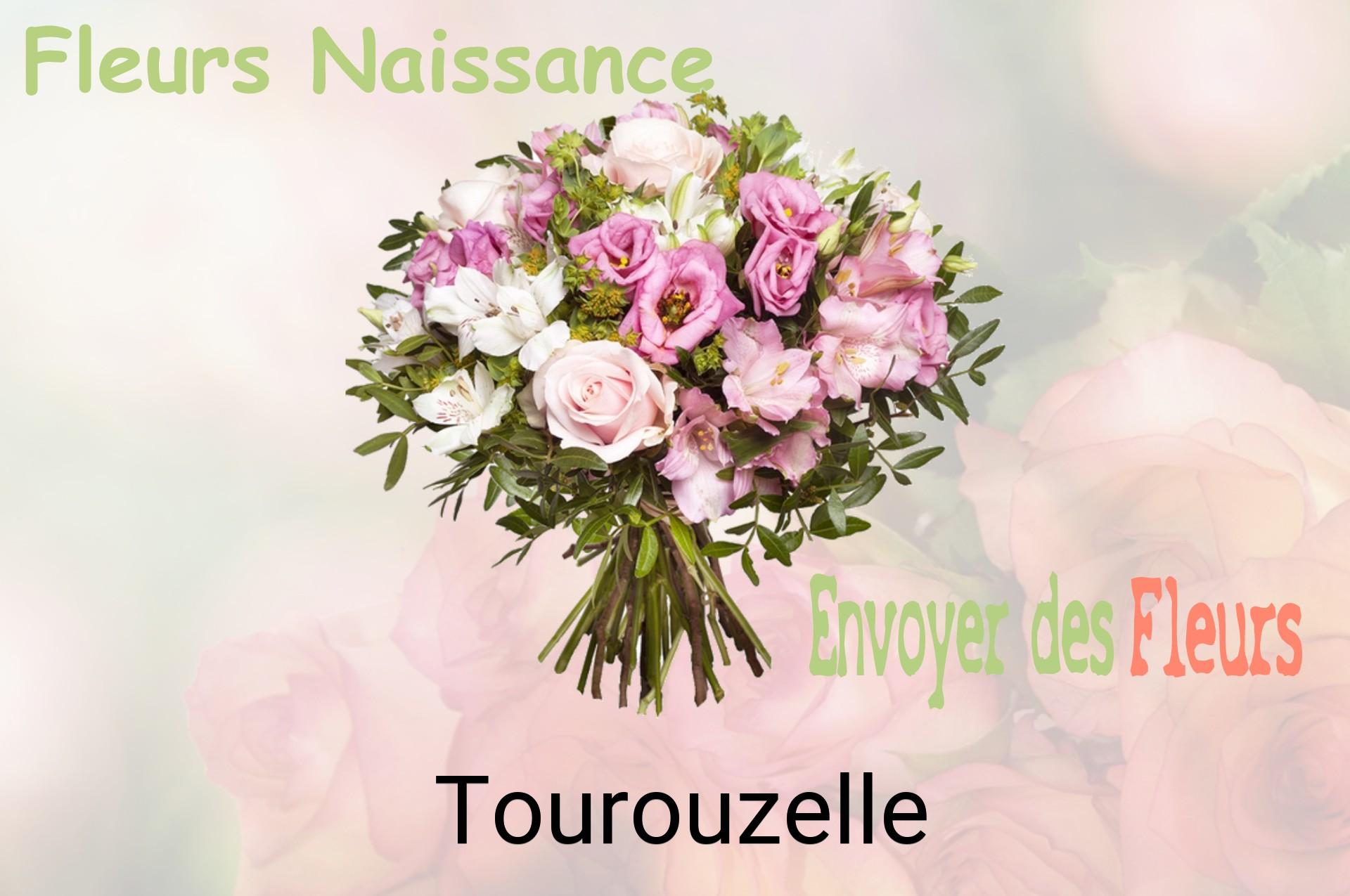 Bouquet de fleurs de naissance livré à Tourouzelle
